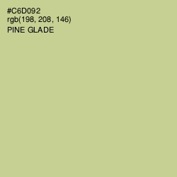 #C6D092 - Pine Glade Color Image